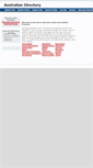 Mobile Screenshot of directoryaustralian.com